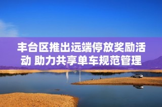 丰台区推出远端停放奖励活动 助力共享单车规范管理