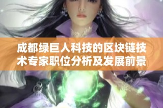 成都绿巨人科技的区块链技术专家职位分析及发展前景评估