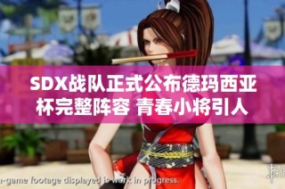 SDX战队正式公布德玛西亚杯完整阵容 青春小将引人期待