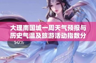 大理南国城一周天气预报与历史气温及旅游活动指数分析